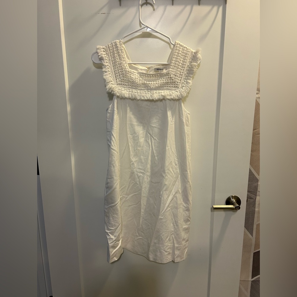 Madewell Sun Dream Fringe Mini Dress